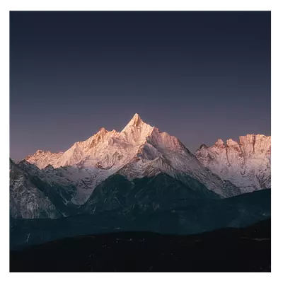 Фото на холсте горный массив, размера 40x40