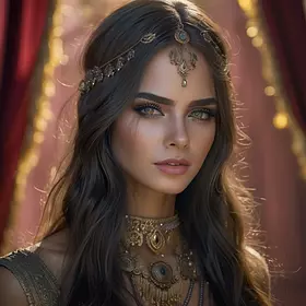 Mysterious Middle Eastern Beaut