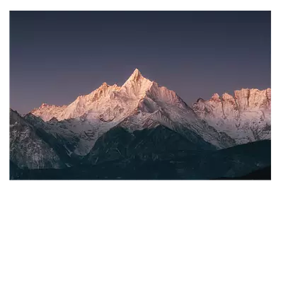 Фото на холсте горный массив, размера 75x50