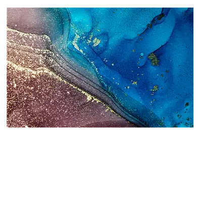 Фото на холсте абстракция волны, размера 60x40