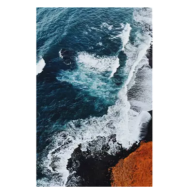 Фото на холсте волны, размера 50x75