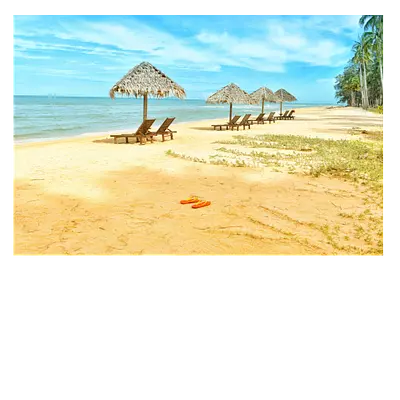 Фото на холсте песчаный пляж, размера 90x60