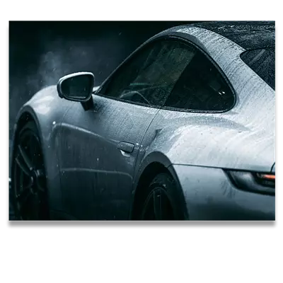 Фото на холсте porsche 911, размера 80x60