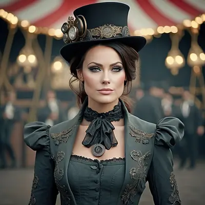 «Steampunk circus 1880»