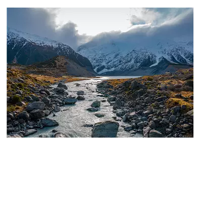 Фото на холсте горная река, размера 70x50