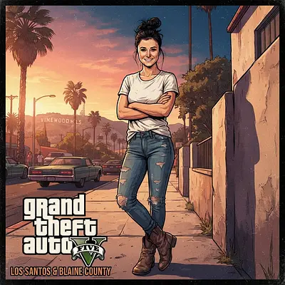 Постер GTA V