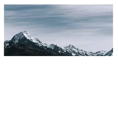 Фото на холсте горный хребет, размера 80x40