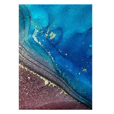 Фото на холсте абстракция волны, размера 50x70