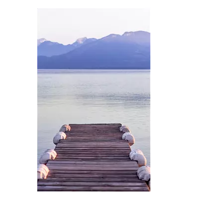 Фото на холсте пристань, размера 20x30