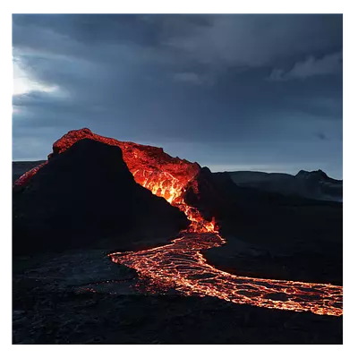 Фото на холсте лава, размера 30x30