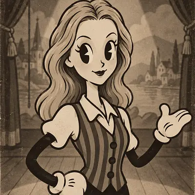 Винтажный мультфильм 1930-х