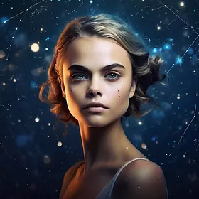 «Звёздная девушка Рыбы 3D»