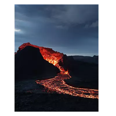 Фото на холсте лава, размера 40x50