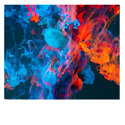 Фото на холсте краски, размера 60x50