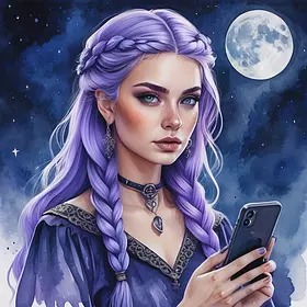 «Магия ночи: ведьмочка в воде»