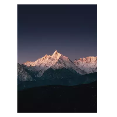 Фото на холсте горный массив, размера 60x80