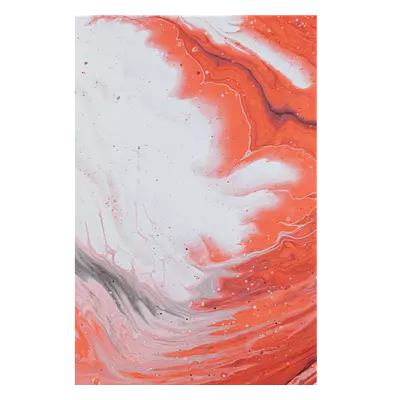 Фото на холсте красные волны, размера 80x120