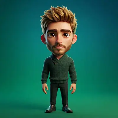 3D мультгерой