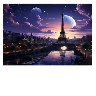 Фото на холсте фантастический лондон, размера 70x50