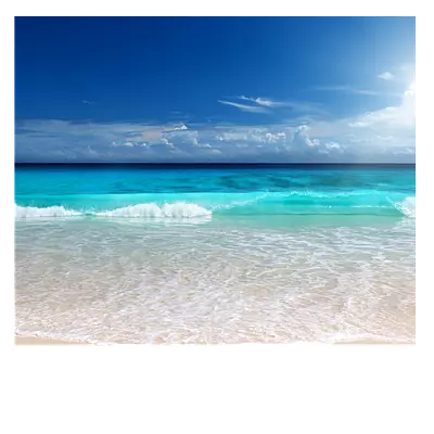 Фото на холсте солнечный пляж, размера 60x50
