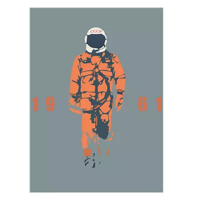 Фото на холсте гагарин, размера 30x40