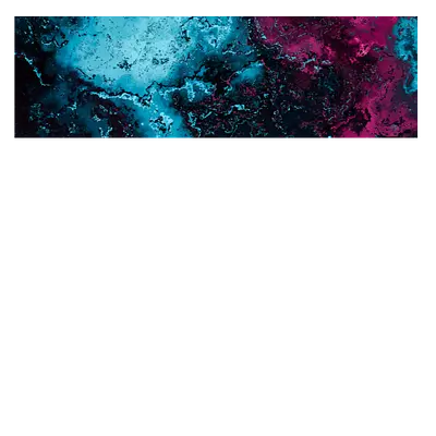 Фото на холсте абстрактные капли, размера 90x30