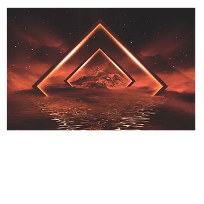 Фото на холсте геометрическая абстракция, размера 90x60