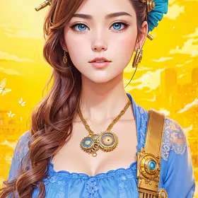 «Steampunk Time Voyager Art»