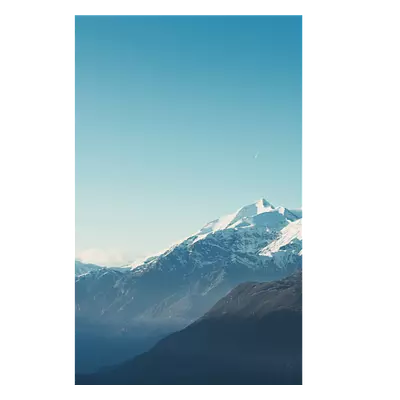 Фото на холсте горы, размера 20x30