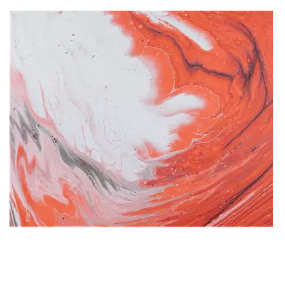 Фото на холсте красные волны, размера 60x50