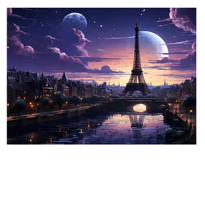 Фото на холсте фантастический лондон, 40 x 30 см.