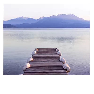 Фото на холсте пристань, размера 60x50