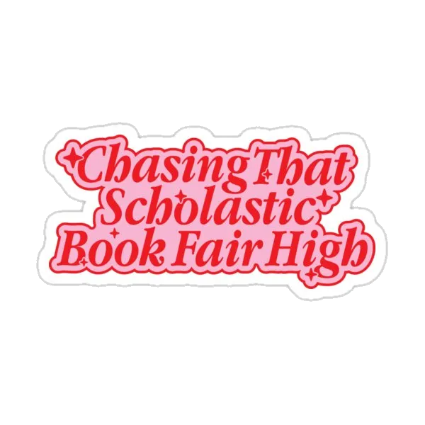 В погоне за тем школьным книжным ярмарочным кайфом - розово-красная версия