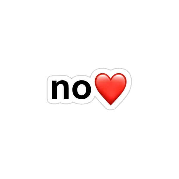 "нет❤️"