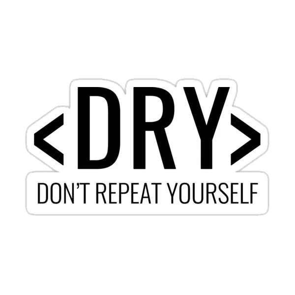 Не повторяй себя, принцип DRY