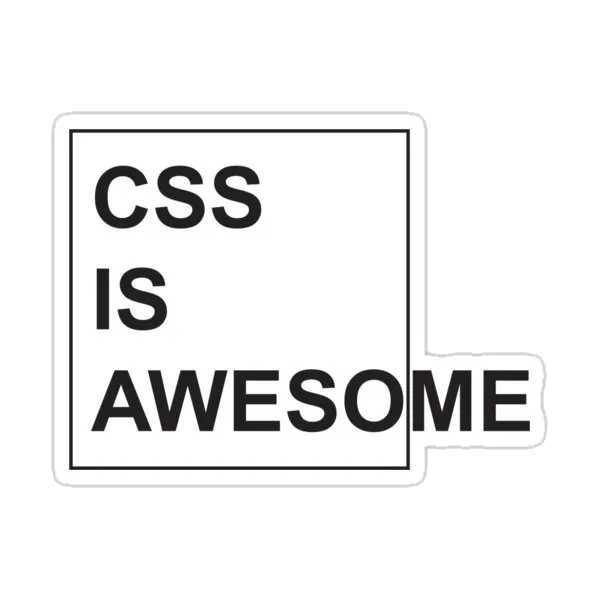 CSS — это круто — Смешные шутки о программировании — Светлый цвет