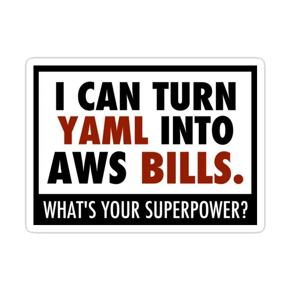 Я могу превратить YAML в счета AWS
