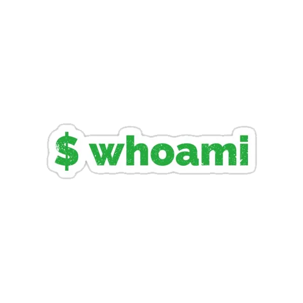 Команда whoami для хакера Linux