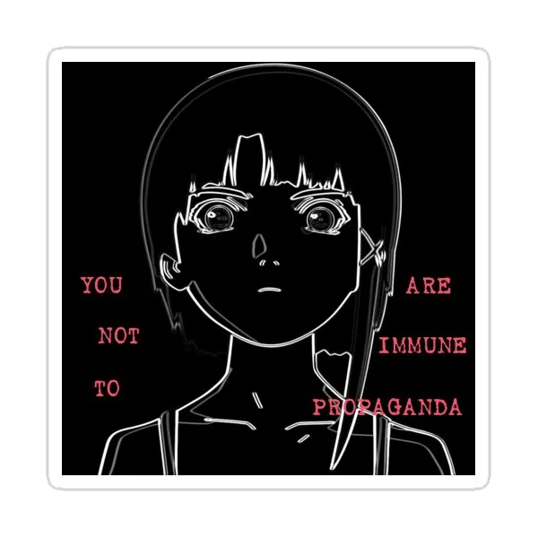 Вы не защищены от пропаганды - Serial Experiments Lain