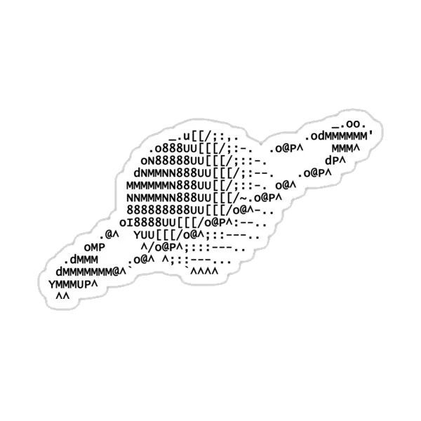 Планета в ASCII-арте