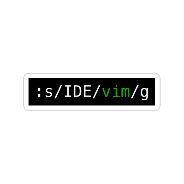 Vim FTW!