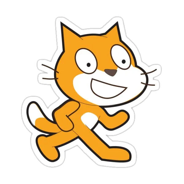 логотип кота Scratch