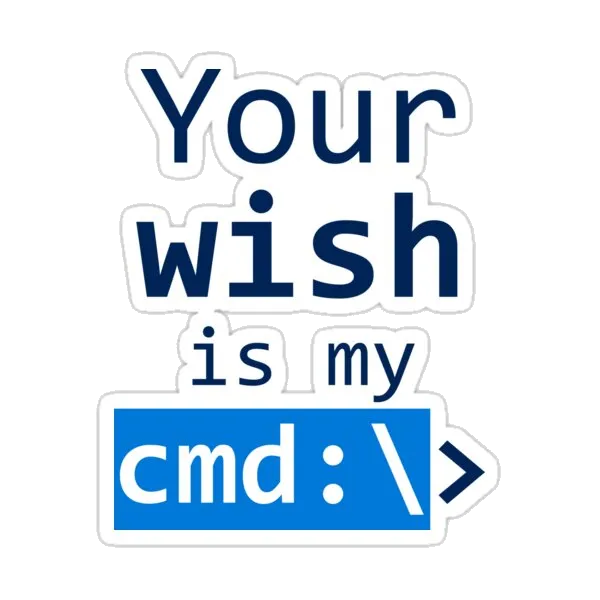 Твоё желание — моя команда cmd:\>