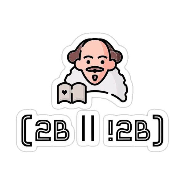 Быть или не быть (черный цвет)