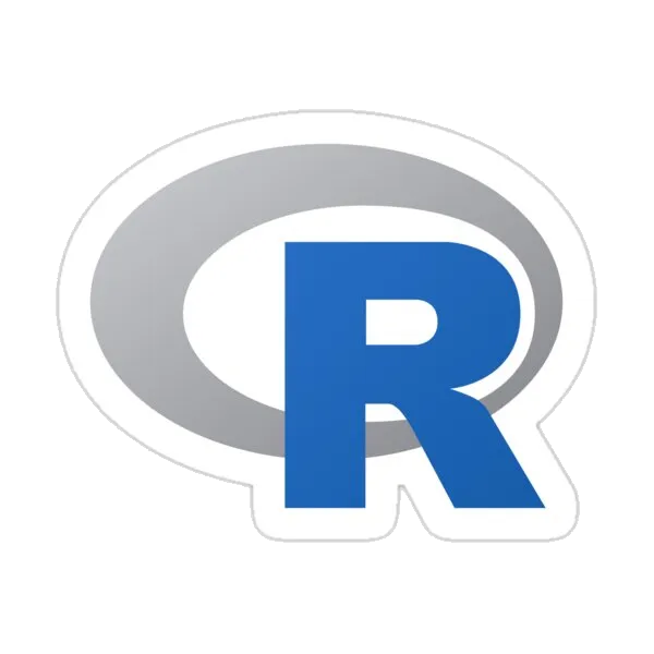 Логотип языка программирования R для статистики данных