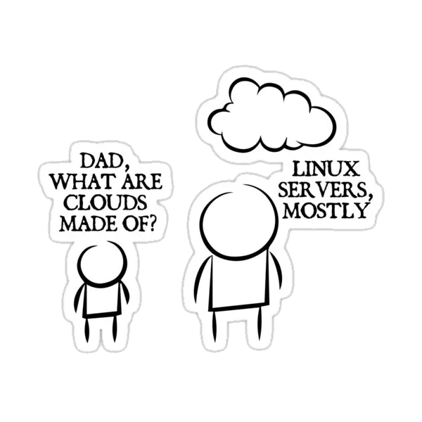 Облака - Linux сервер - Смешные шутки про программирование