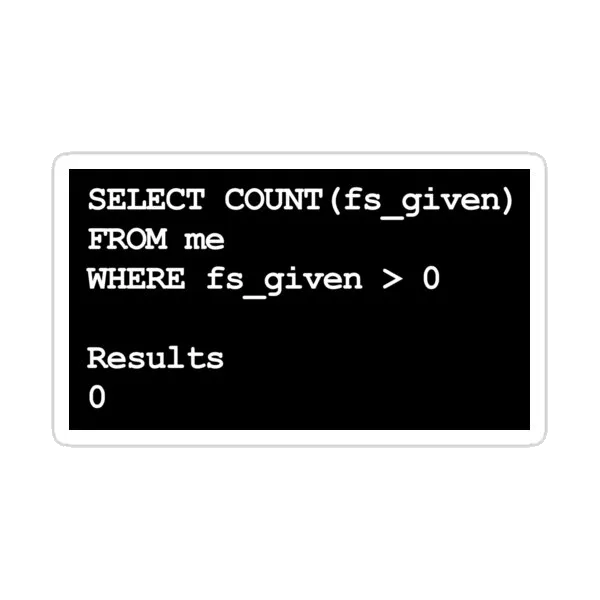Смешная шутка про SQL программирование для разработчиков