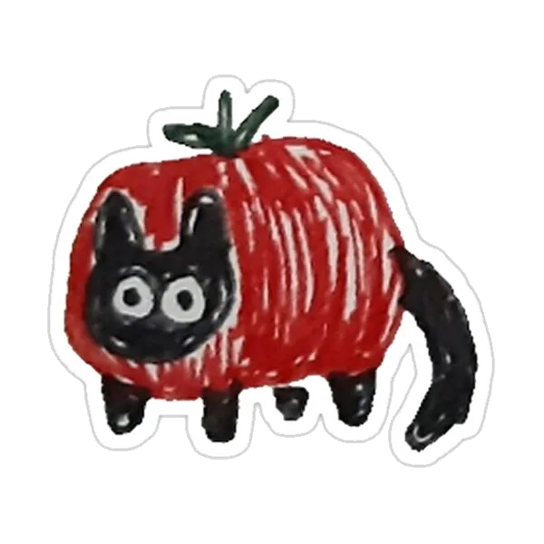 кошка-помидор