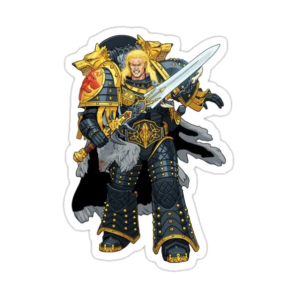 Леман Расс, Примарх Космических Волков, Фанатское искусство по Warhammer 40K