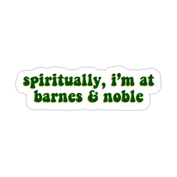 Духовно я в Barnes and Noble - зеленый